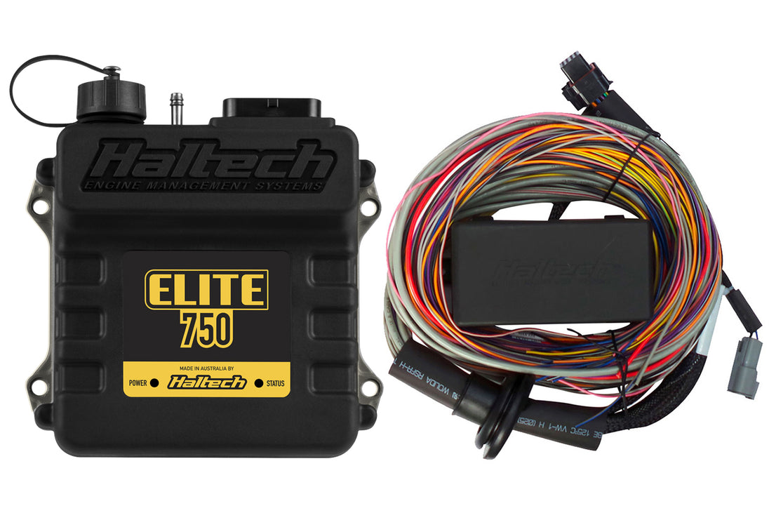 Haltech Elite 750 - Engine Management System Haltech Elite 750 + Premium Universal 2.5m Wire-in Harness