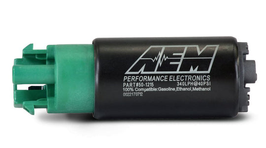 AEM E85 Compatible In-Tank High Flow Fuel Pump, 340LPH, Compact Design ( 50-1215 ) - RE-WIRES NZ