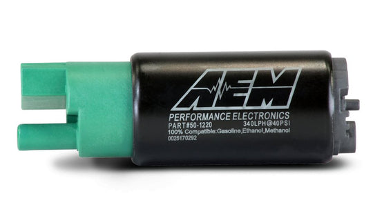 AEM E85 Compatible In-Tank High Flow Fuel Pump, 340LPH, Compact Design ( 50-1220 ) - RE-WIRES NZ